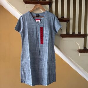 32 Degrees Heather Blue V-Neck Dress Bundle of 2 NWT